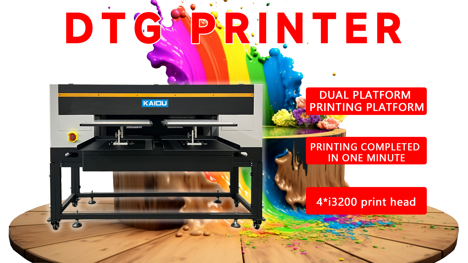DTG printer introduction and how does DTG printer work?