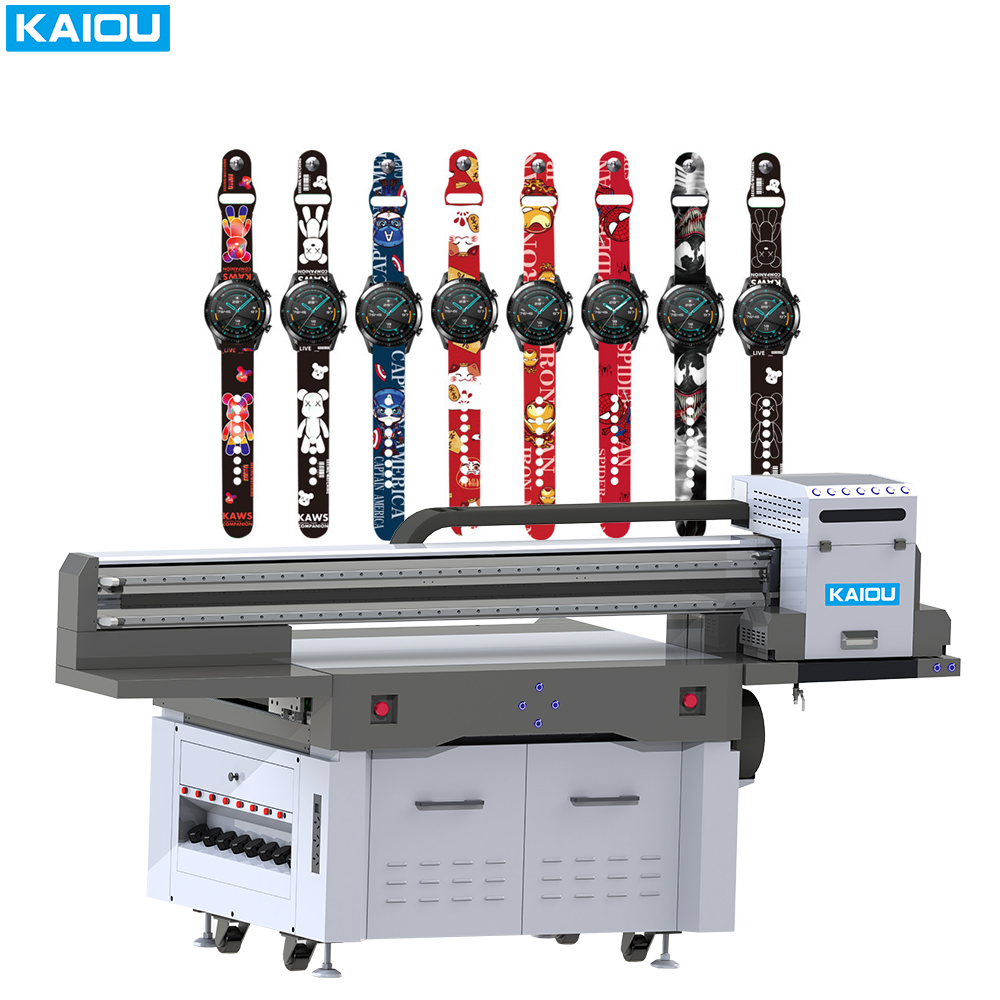 KAIOU visual positioning UV printer can be placed anywhere and scan and print with one click