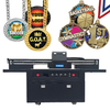 Custom Pins, medals, trophies, rings, crystals uv printing machine