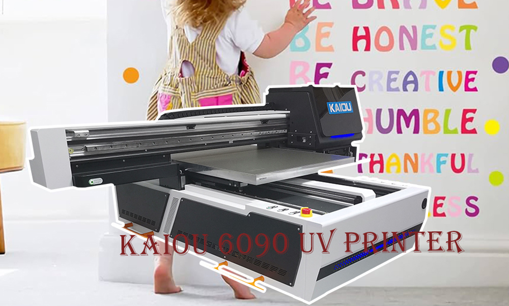 Transform Your Windows And Walls with Kaiou UV Printer's Color-White-Color Solution