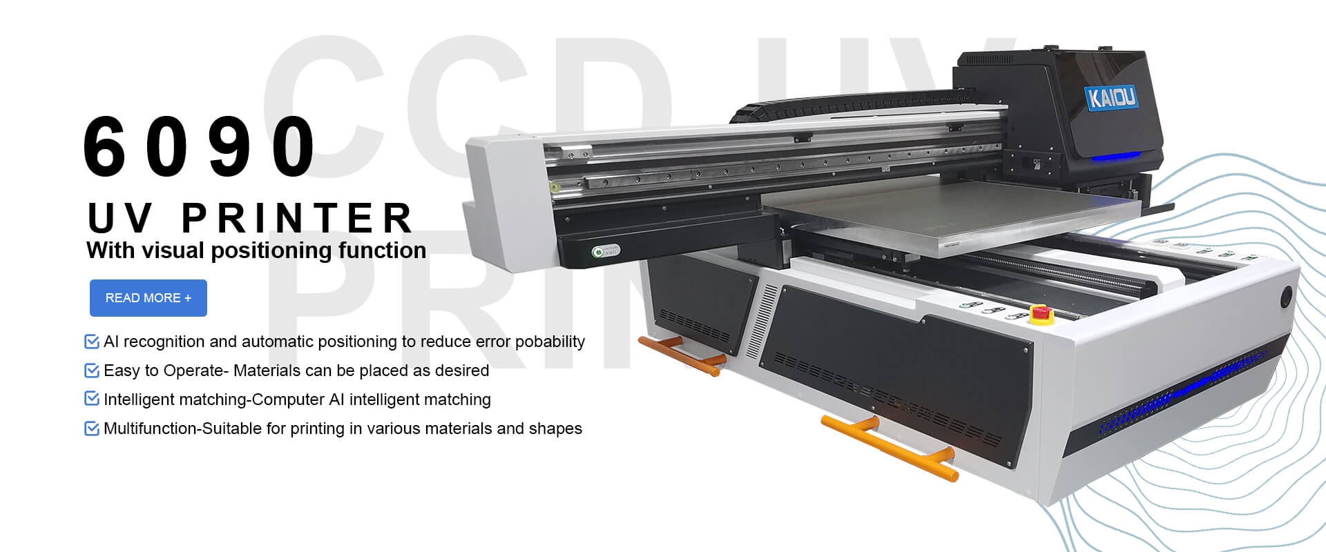 6090 uv flatbed printer