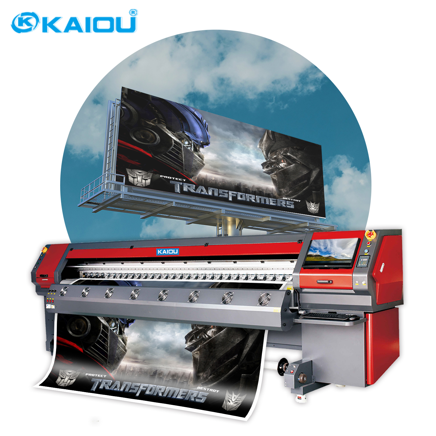 KAIOU Solvent Printer 3.2m Print Width