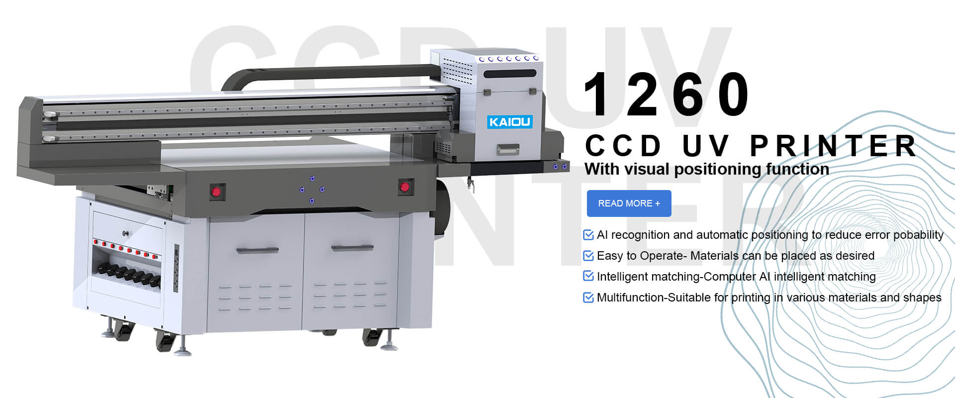 1260 ccd uv printer